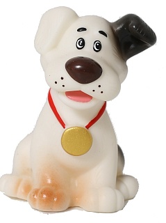 Барбос Весна 2. Игрушка пластмассовая. Фигурка из ПВХ  - купить оптом