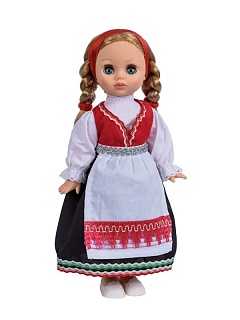 Эля Весна в норвежском костюме Кукла пластмассовая  - купить оптом