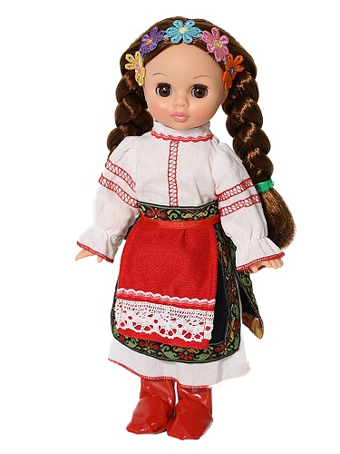 Кукла Эля в украинском костюме. Этно. Весна. 30 см.