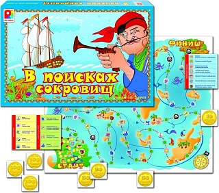 В поисках сокровищэ Игра. Радуга (5+)  - купить оптом