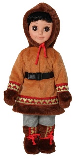 Мальчик в костюме народов Севера. Этно. Весна. 30 см. - купить оптом