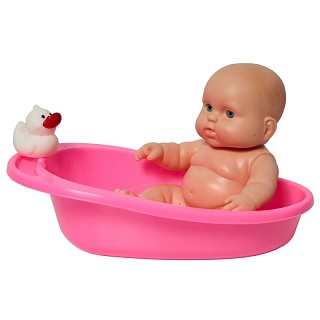 Карапуз в ванночке девочка. 20 см. Весна - купить оптом