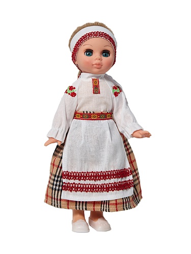 Кукла Эля в белорусском наряде. Этно. Весна. 30 см