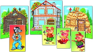 Три поросёнка. Игра. Радуга (3+)  - купить оптом