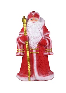 Игрушка фигурка Дед Мороз в красном наряде. Весна. ПВХ. 23 см.  - купить оптом
