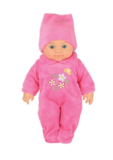 Пупс Малышка. Цветочки. Весна. 30 см.  - купить оптом