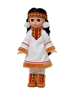 Кукла Эля в костюме народов Севера. Этно. Весна. 30 см.  - купить оптом
