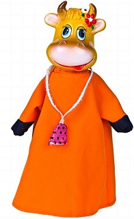 Корова. Кукольный перчаточный театр. Весна. - купить оптом