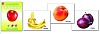 Демонстрационный материал Фрукты Игра развивающая для детей из бумаги и картона - купить оптом