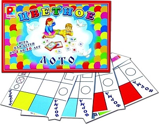 Цветное Лото. Игра. Радуга (4+) - купить оптом
