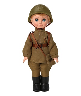 Пехотинец (с каской) 30 см. Весна Кукла пластмассовая - купить оптом