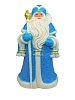 Игрушка фигурка Дед Мороз в синем наряде. Весна. ПВХ. 23 см. - купить оптом