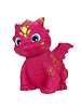 Игрушка Дракон Фуксия. ПВХ. Весна. 15 см. - купить оптом