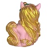 Новогодняя лошадка золотая - купить оптом