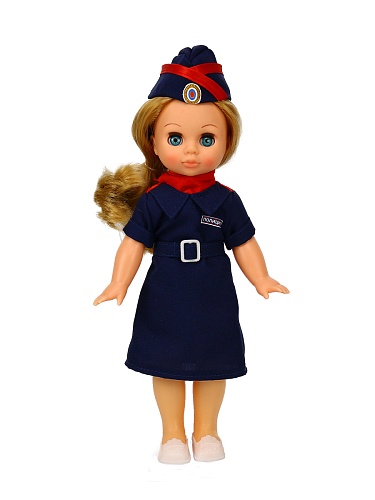 Кукла Эля в форме Полицейского. Профи. Весна. 30 см.