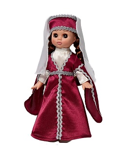 Кукла Эля в грузинском костюме. Этно. Весна. 30 см.  - купить оптом